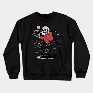 Nature and skull Crewneck Sweatshirt